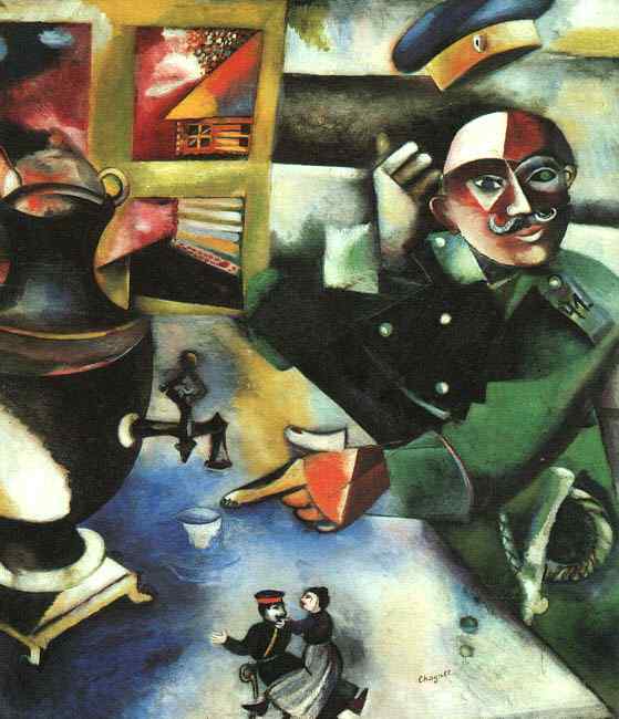 Chagall: Soldier
